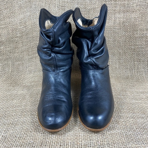 DINGO Bootie Boots Slouch Black Leather Ankle Women’s Size 6.5 - Picture 7 of 10